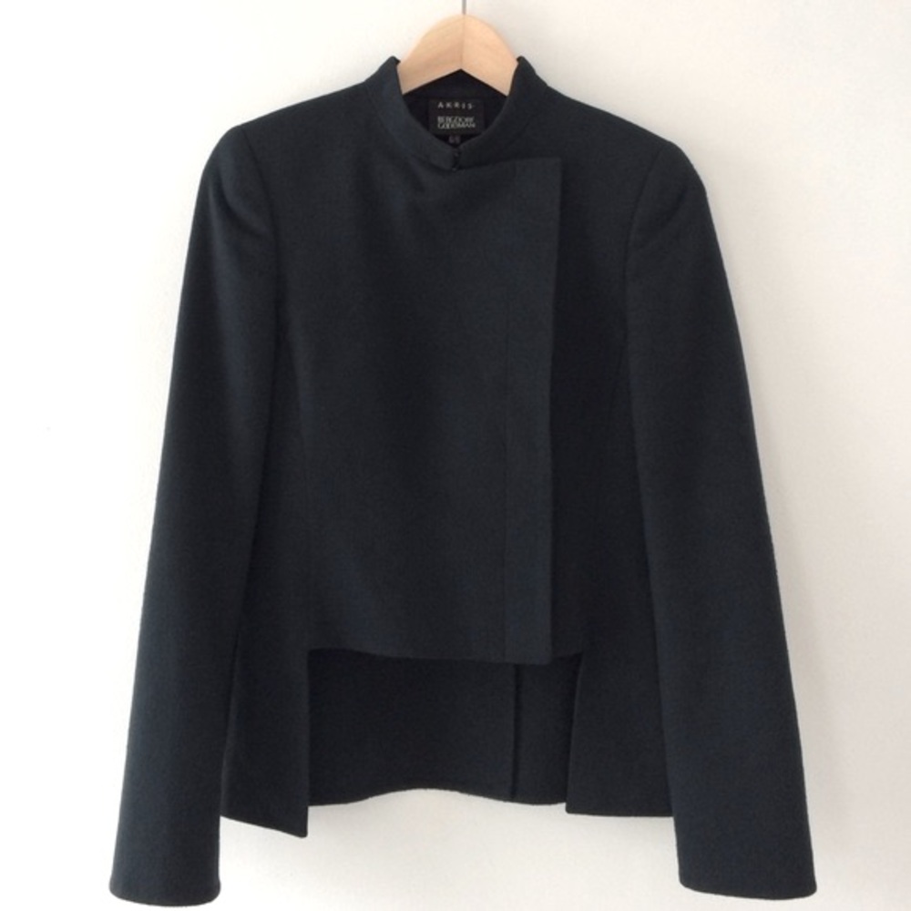 Akris double-faced cashmere jacket. Sz. 4